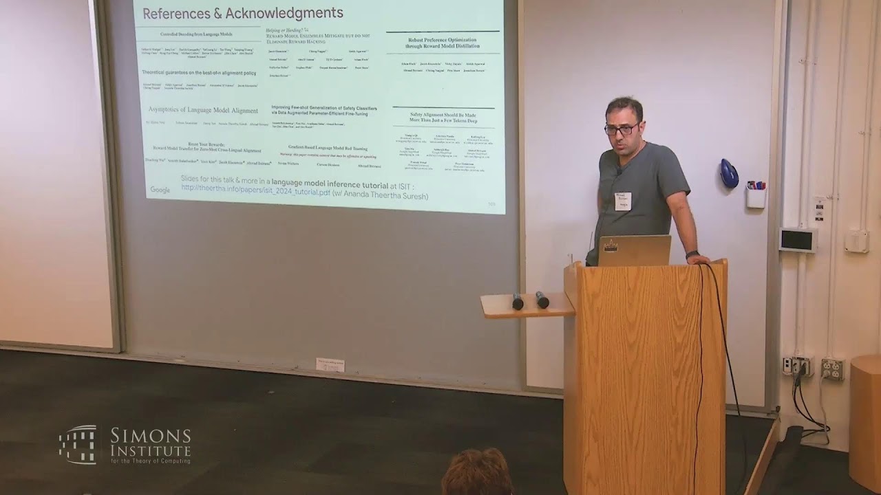 Language Model Alignment: Theory & Algorithms