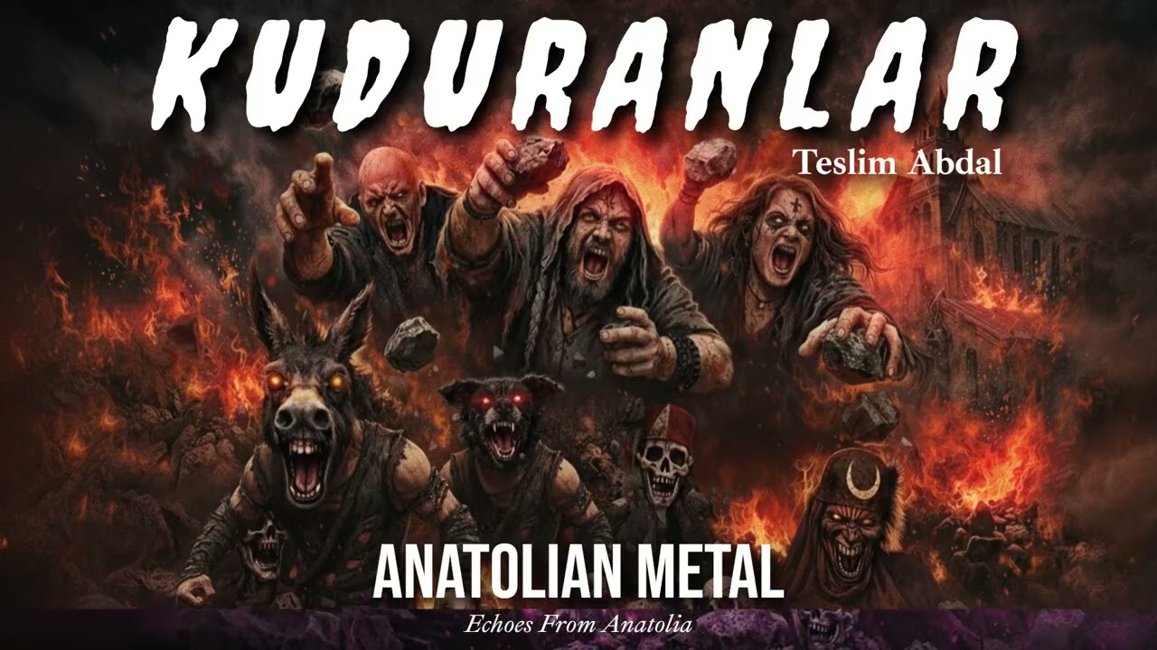 Teslim Abdal - Kuduranlar | Anatolian Metal | AI Music