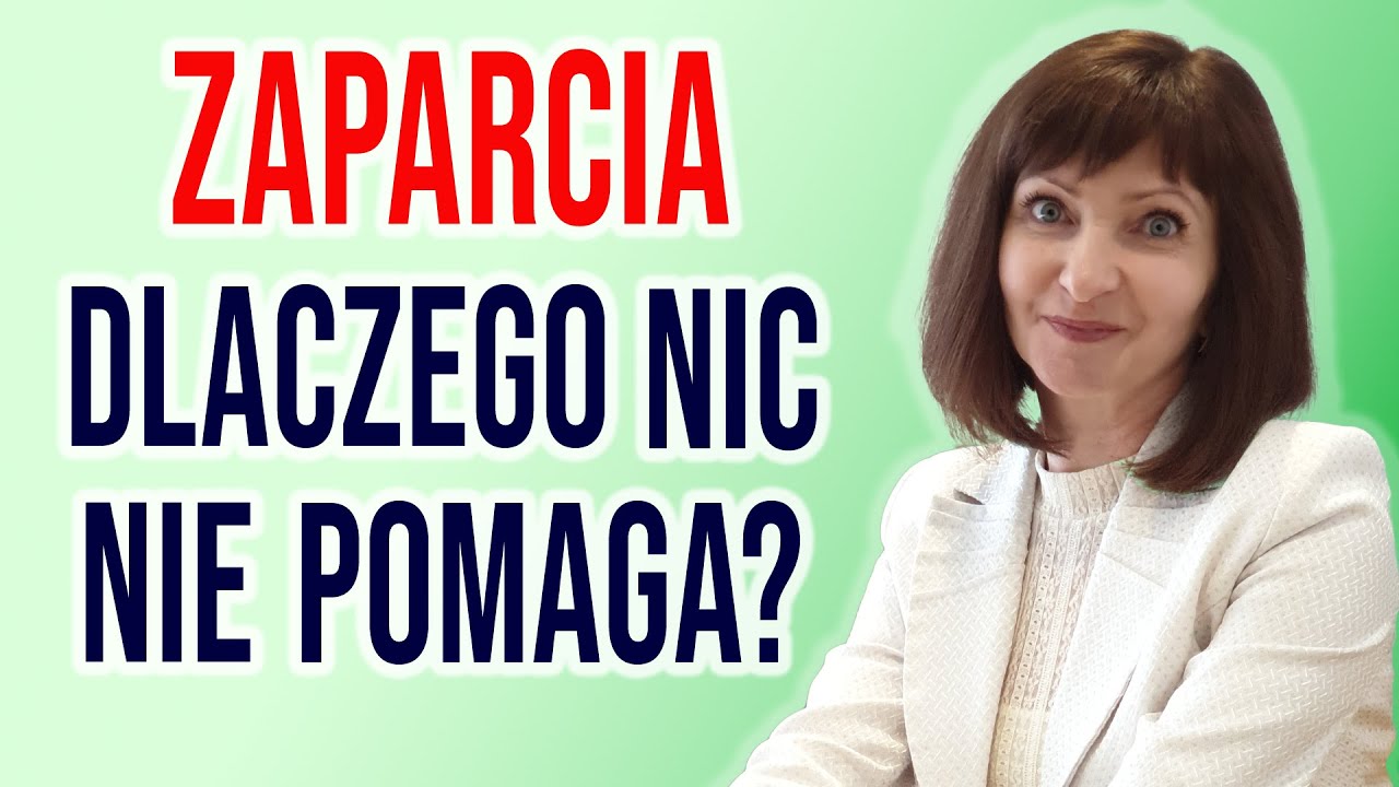 💥ZAPARCIA. Dlaczego nic Ci nie pomaga? 💥 Jeden SZYBKI SPOS&Oacute;B na zaparcia i zdrowie jelit.