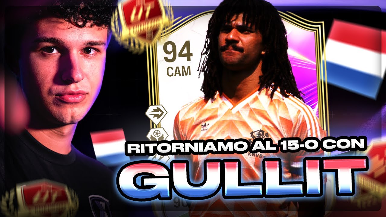 UN 15-0 STORICO CON RUUD GULLIT: LA SFIDA PIÙ COSTOSA DI SEMPRE!