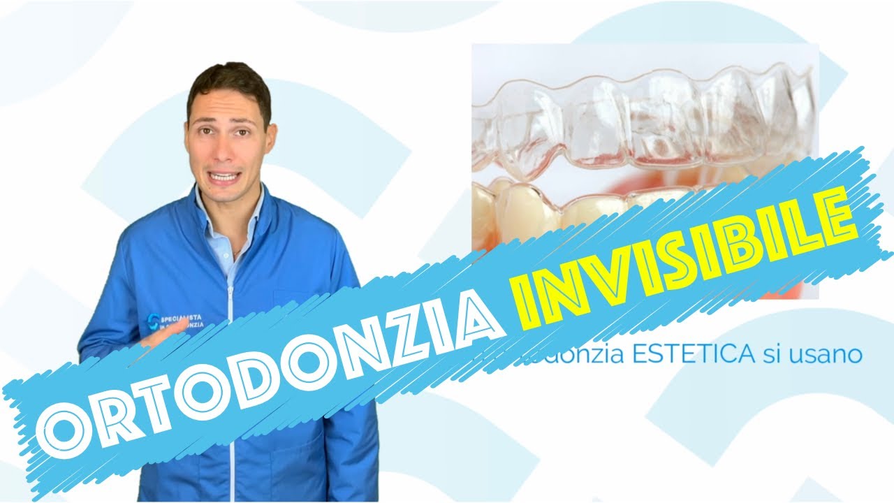 Ortodonzia estetica ed invisibile (ceramica, allineatori, ortodonzia linguale con e senza attacchi)