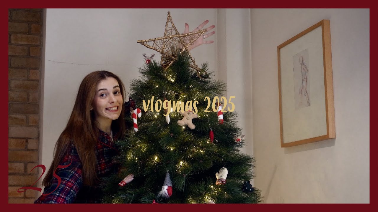 vlogmas 25 | manhã de natal, prendas e o fim do vlogmas 🎄 | vlogmas 2025