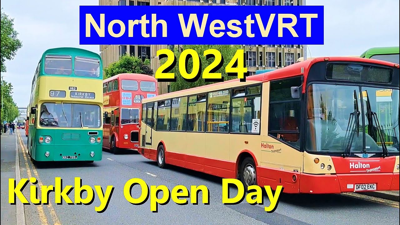 Northwest Vehicle restoration Trust Kirkby Vintage bus open day 2024