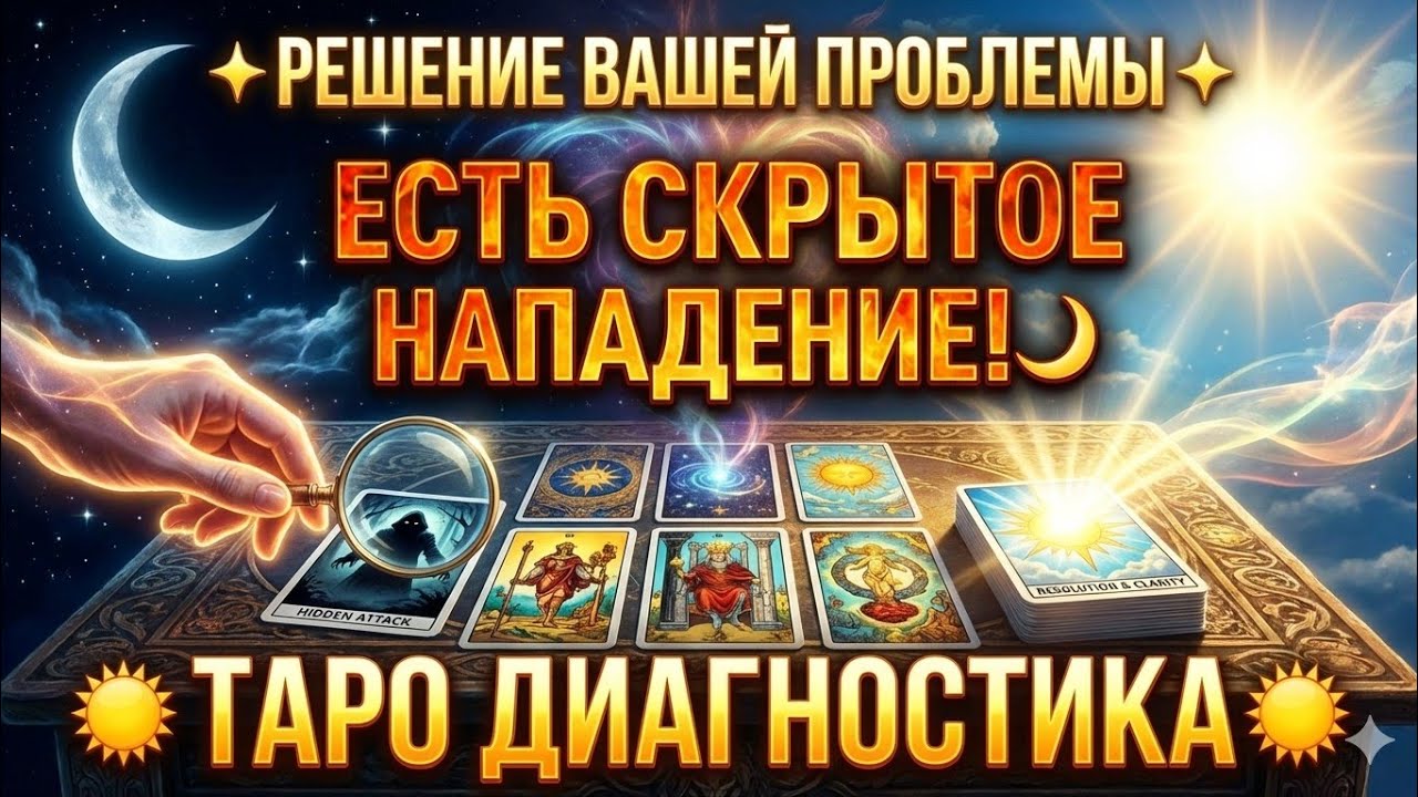 Решение вашей проблемы! Есть скрытое нападение!✨#таро #тародиагностика #таролог #tarot