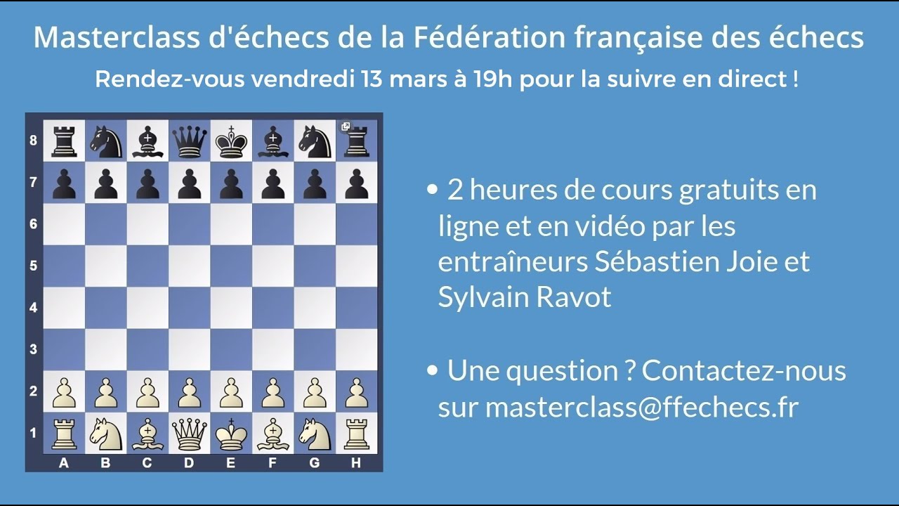 14e Masterclass FFE pour les clubs - Mars 2020
