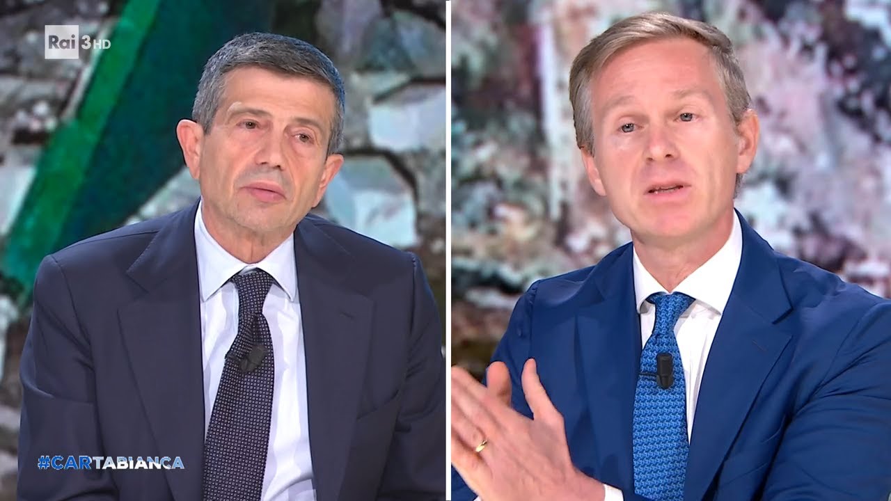 Alessandro Orsini con Maurizio Lupi - Cartabianca - 29/11/2022