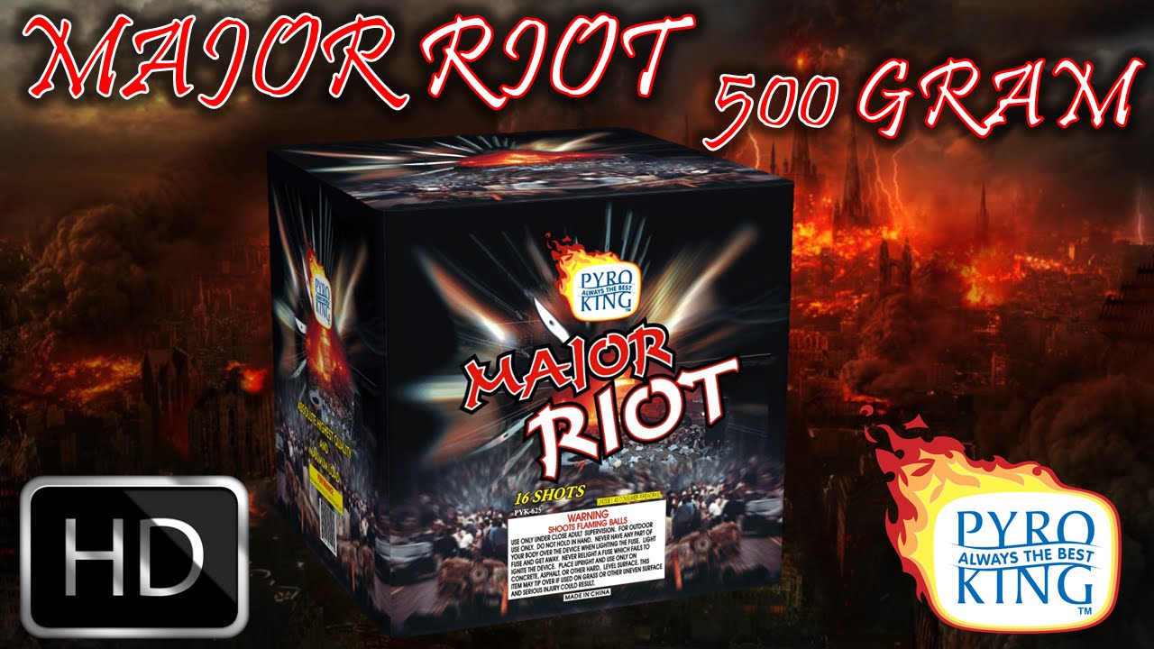 Pyro King - Major Riot 1.4 500G Cake