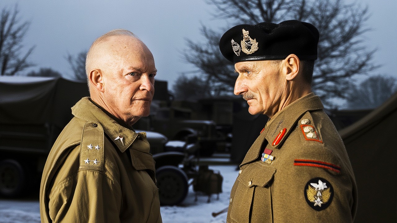 When Montgomery Demanded Eisenhower's Job — And Churchill Had to Choose