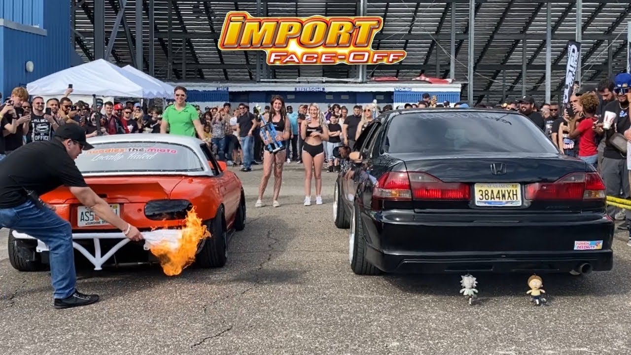 2 Step / Rev Battle IFO Гейнсвилл, Флорида 2023 с RX7 против Honda против Z против Miata и другими!
