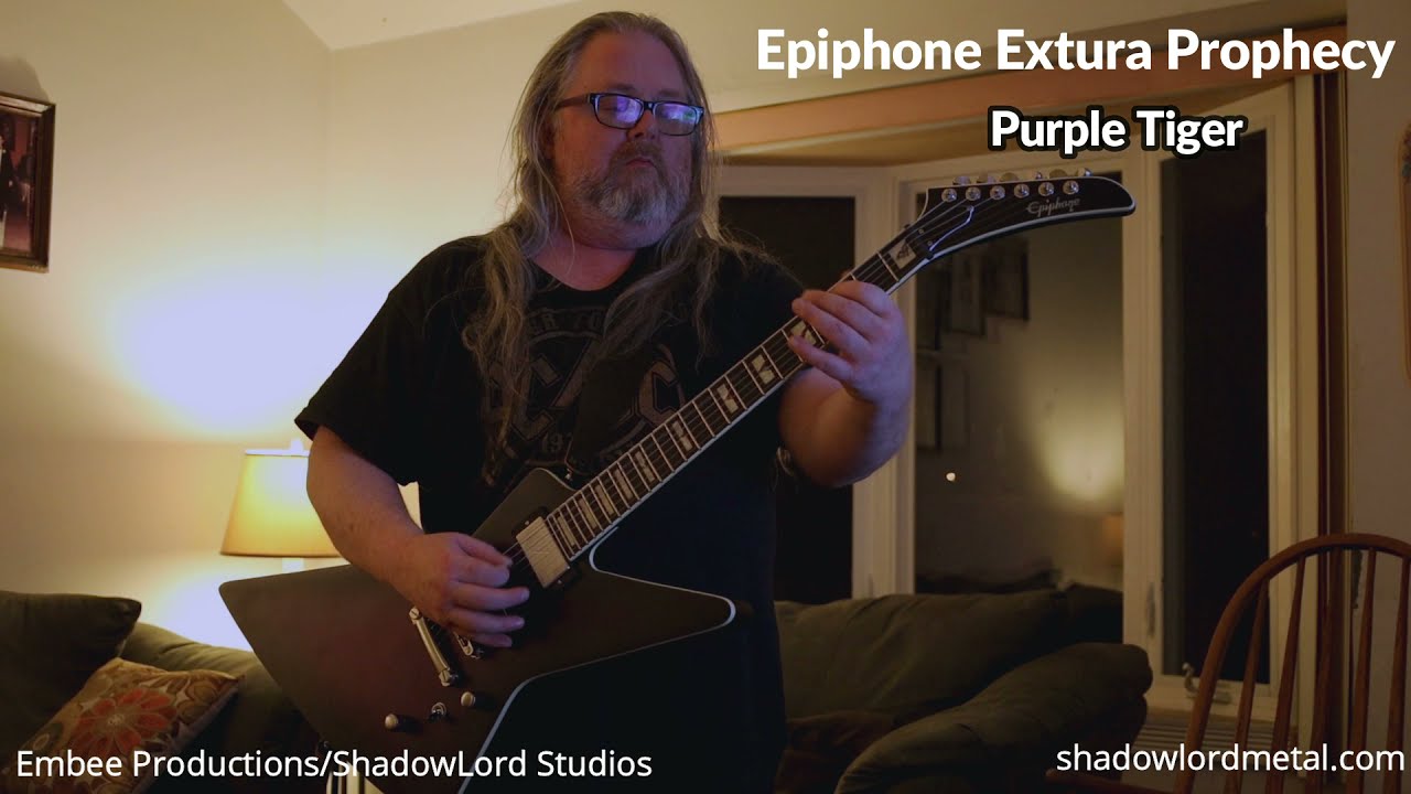 Epiphone Prophecy Extura Demo. DAMN!