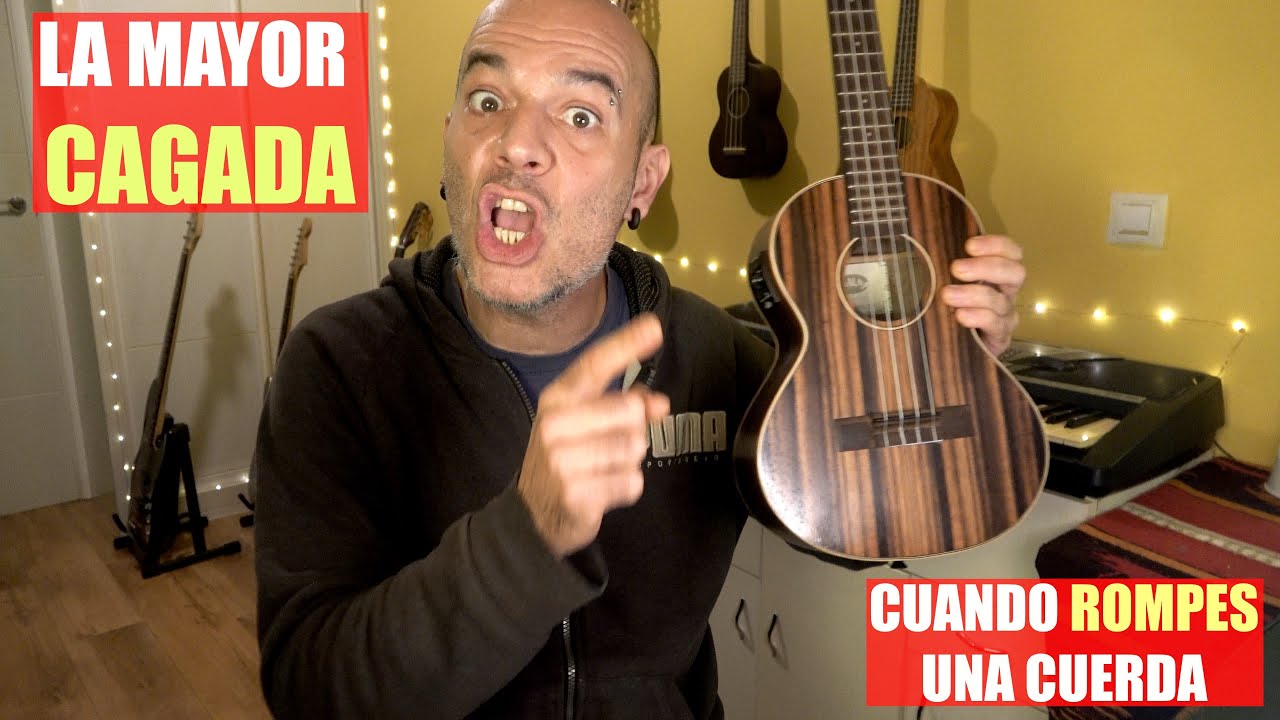 Cuando ROMPES una CUERDA de tu UKELELE | Tip Ukulele