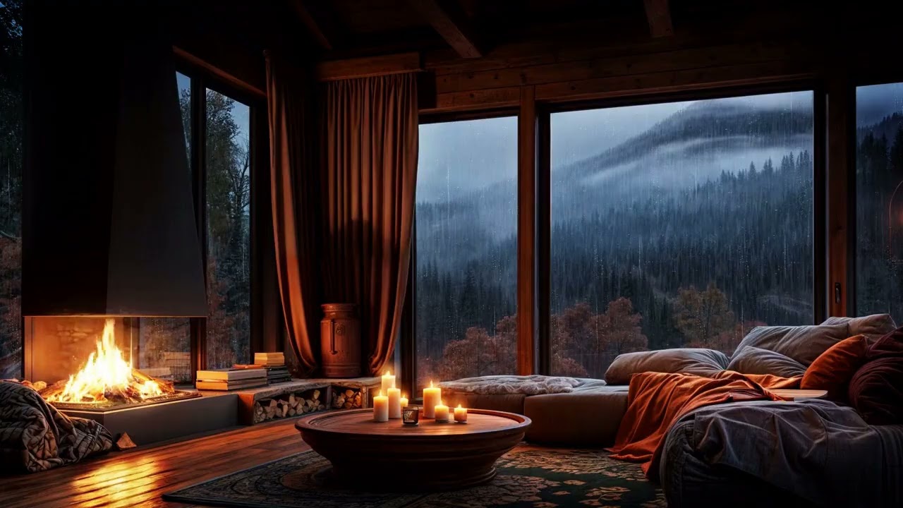 The Cozy Project 1   Its raining outside so stay cozy and have a deep sleep (6 Hours )