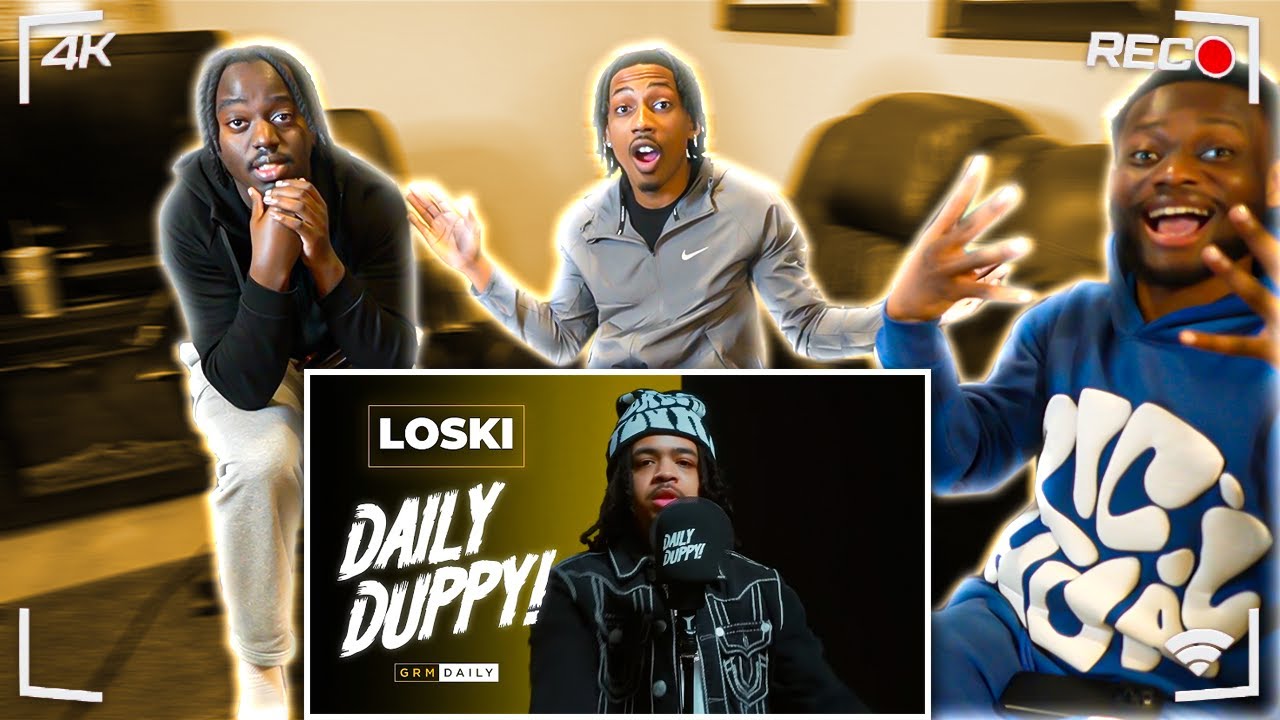 AMERICANS REACT TO LOSKI - DAILY DUPPY | GRM DAILY