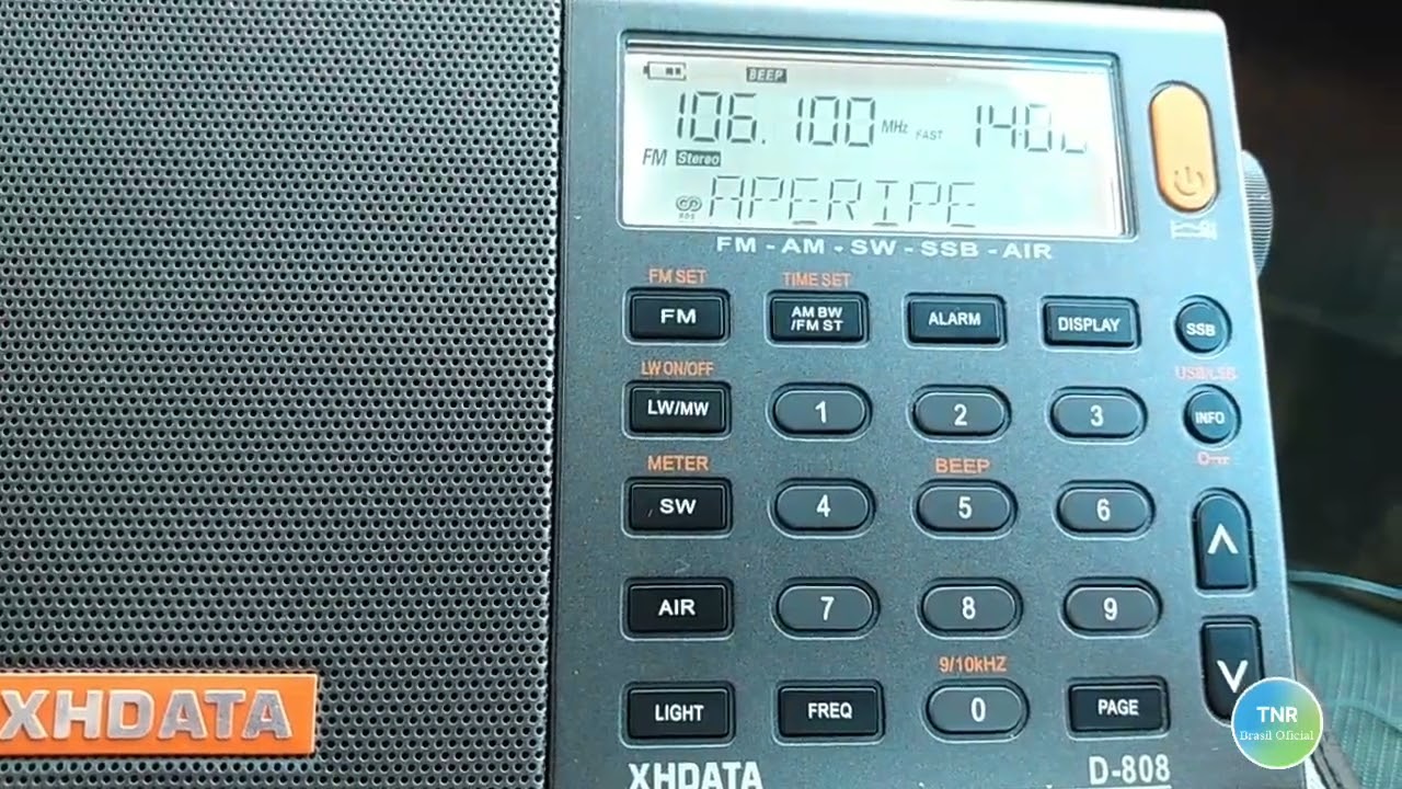 Aperip&ecirc; FM 106,1 MHz @TNRBrasilOficial