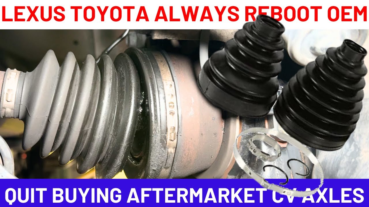 Here's Why You Should Rebuild OEM CV Axles | Don't Buy Aftermarket