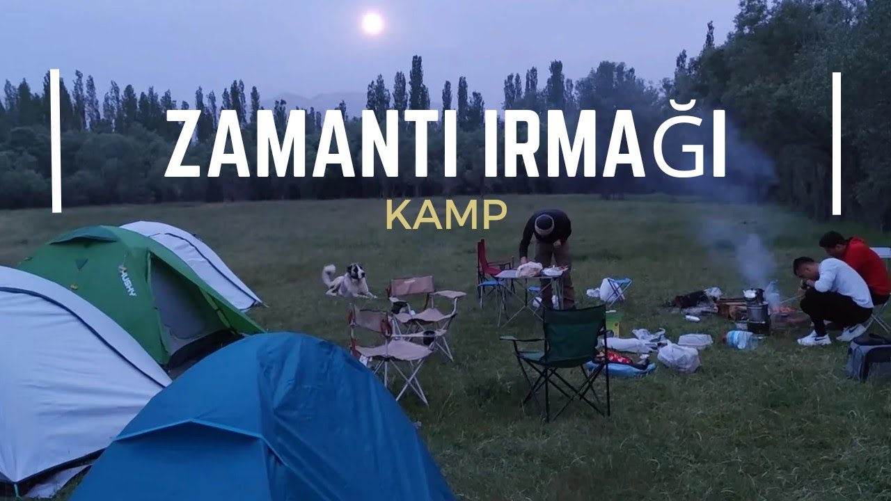 Irmak Kenarında Dostlarla Güzel Bir Kamp|Anı Defteri#doğa#kayseri #Zamantıırmağı#River#camp#camping