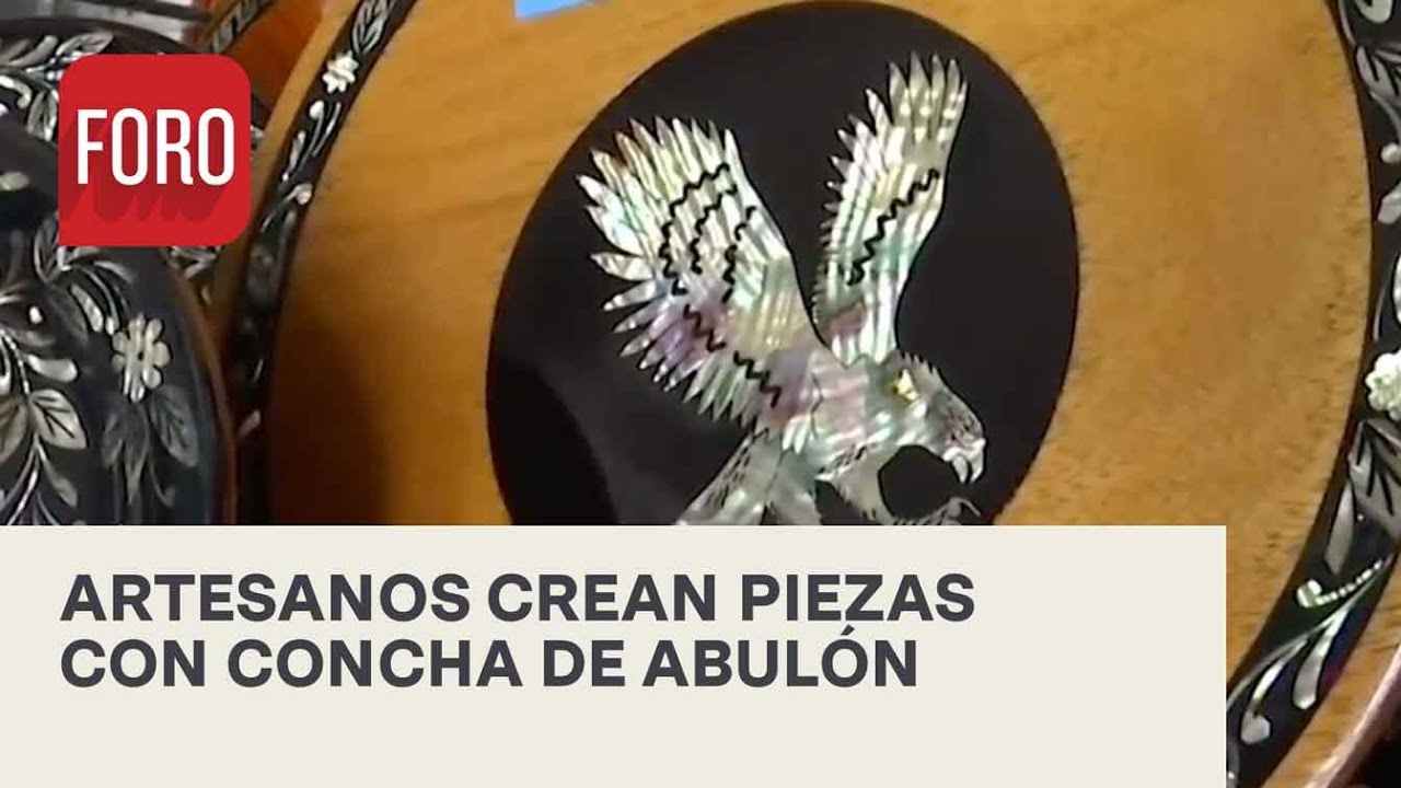 Artesanías con incrustaciones de concha de abulón, en Hidalgo - Expreso de la Mañana