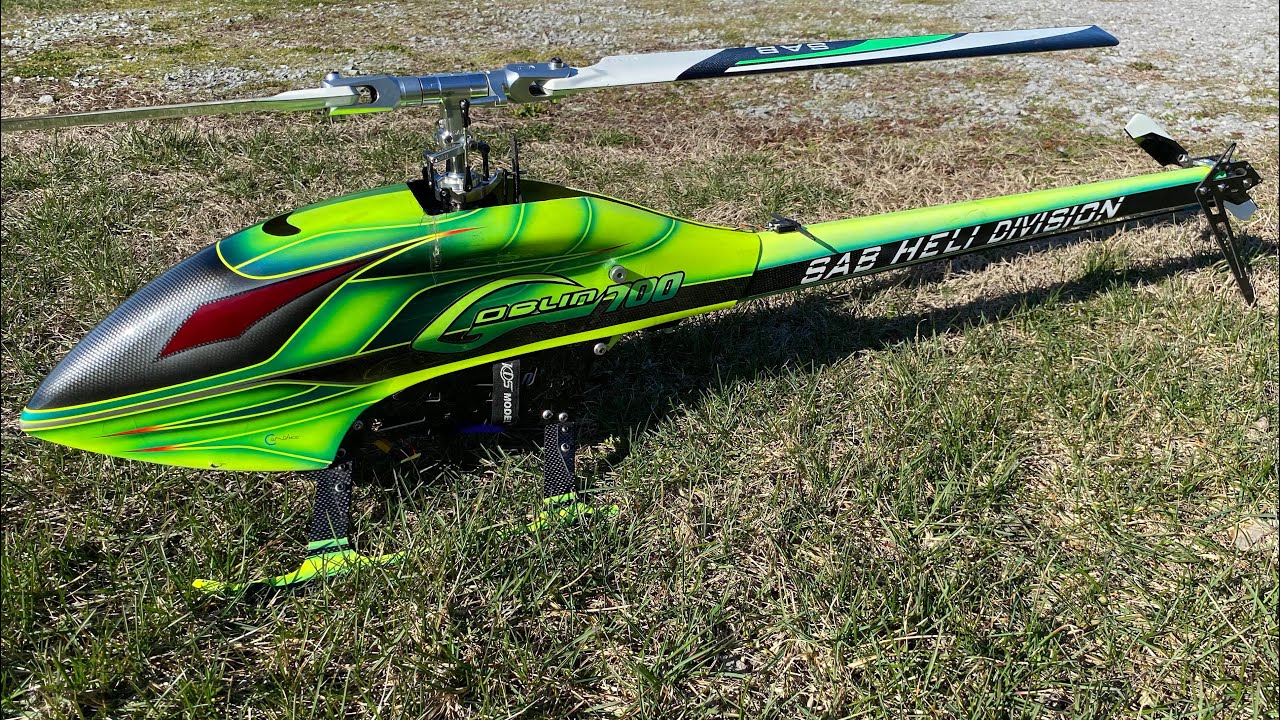 SAB Goblin 700 Competition Maiden Flight