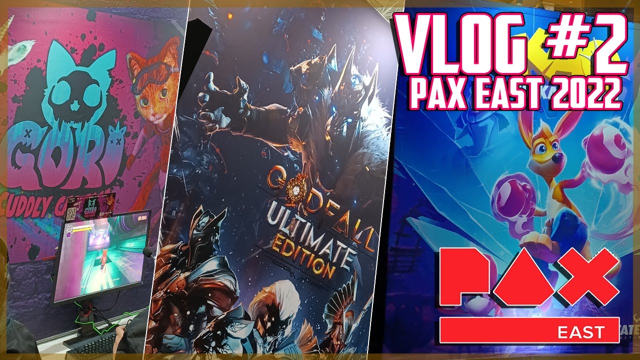 PAX EAST 2022 - BOSTON CONVENTION CENTER - SATURDAY - TOUR - VLOG #2
