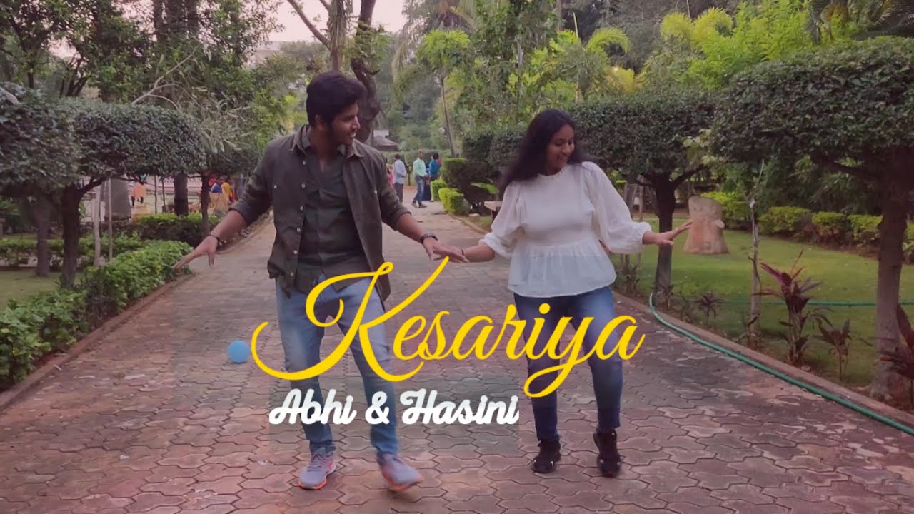 Kesariya (Dance Mix) - Brahmāstra Cover By Abhinav & Hasini | Ranbir Kapoor | Alia bhaat | Amitabh B