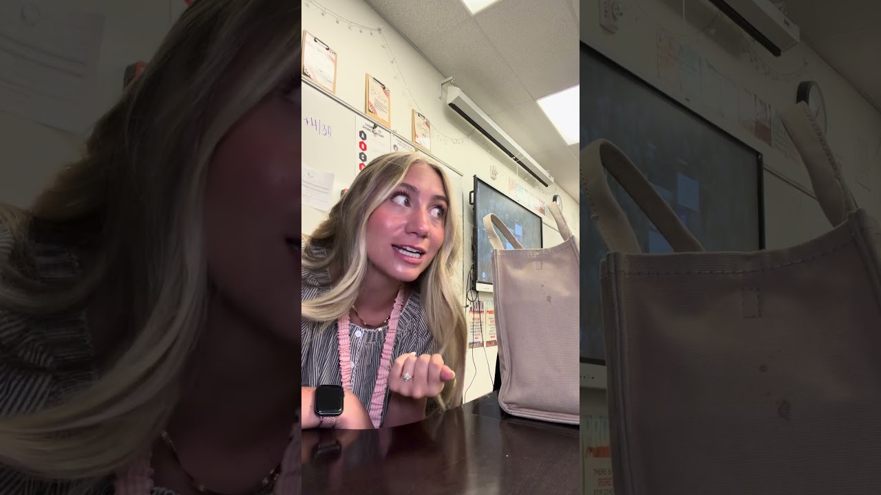 Opening up my high school classroom! #highschoolteacher #teachervlog  #dayinthelife #teacher