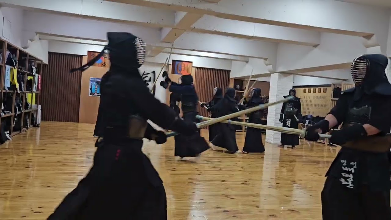 배명환 8단 선생님  조진용 선수 지도 대련