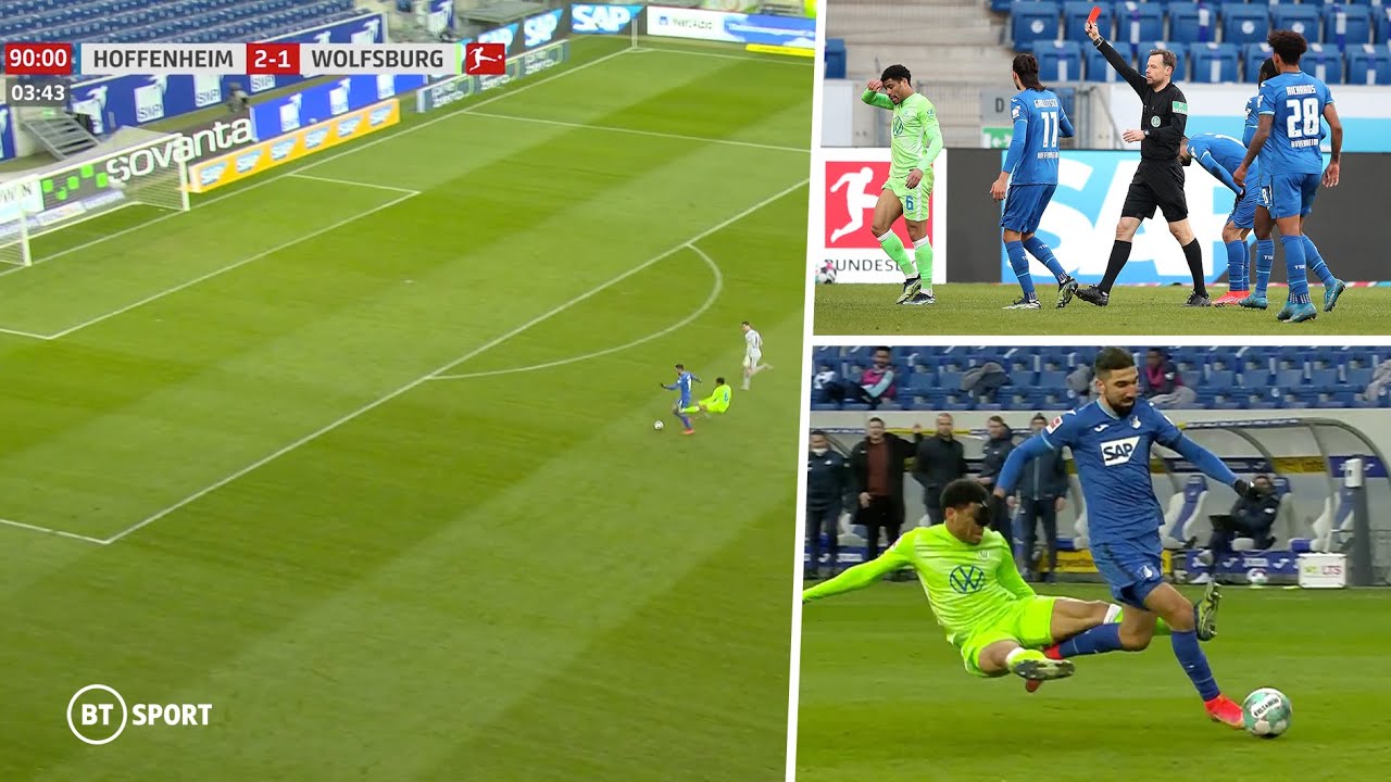 Paulo Ot&aacute;vio commits one of the CRAZIEST red card challenges ever! Last minute, last man, NO keeper!