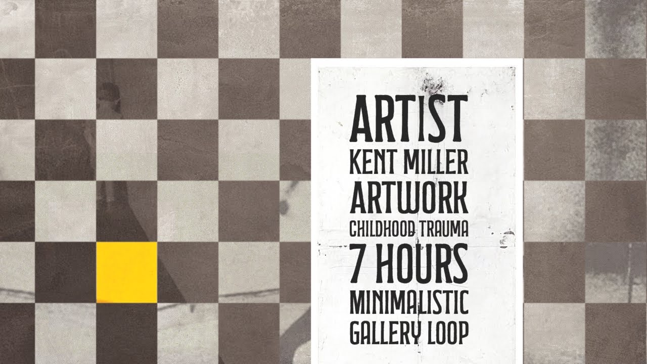 Abstract minimalist art by Kent Miller 🇺🇸 &mdash;  Childhood Trauma (4K | 7 Hours) &mdash; Ambient Gallery Loop