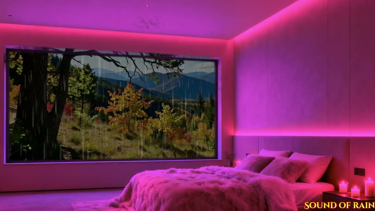 Overcome Insomnia - Goodbye Loneliness and Fall Asleep Instantly Listen to the Sound of Rain