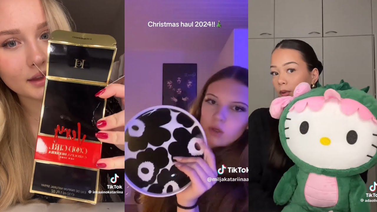 JOULULAHJOJEN ESITTELY 2024 ❤️🎁 -TikTok compilation⭐️