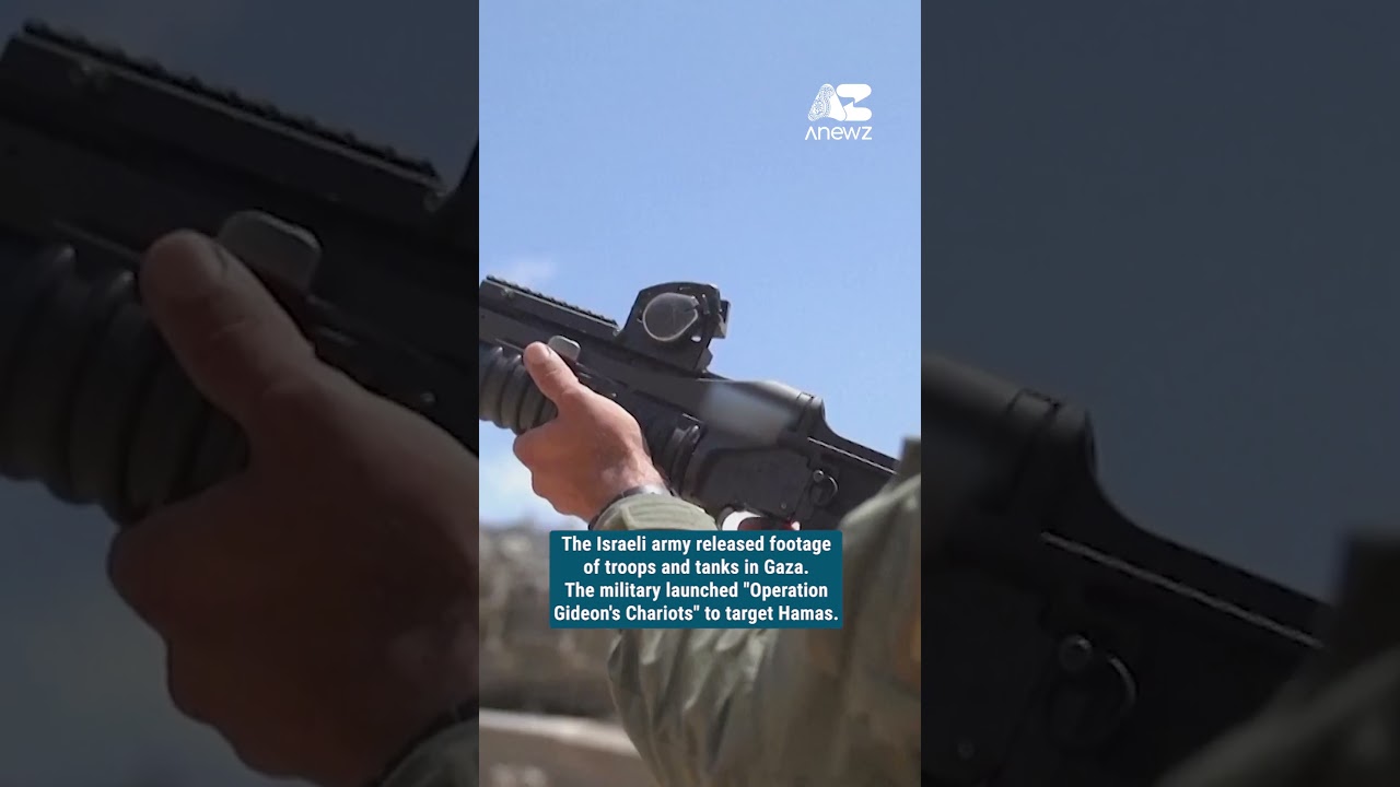 Israeli military releases footage of Gaza operations