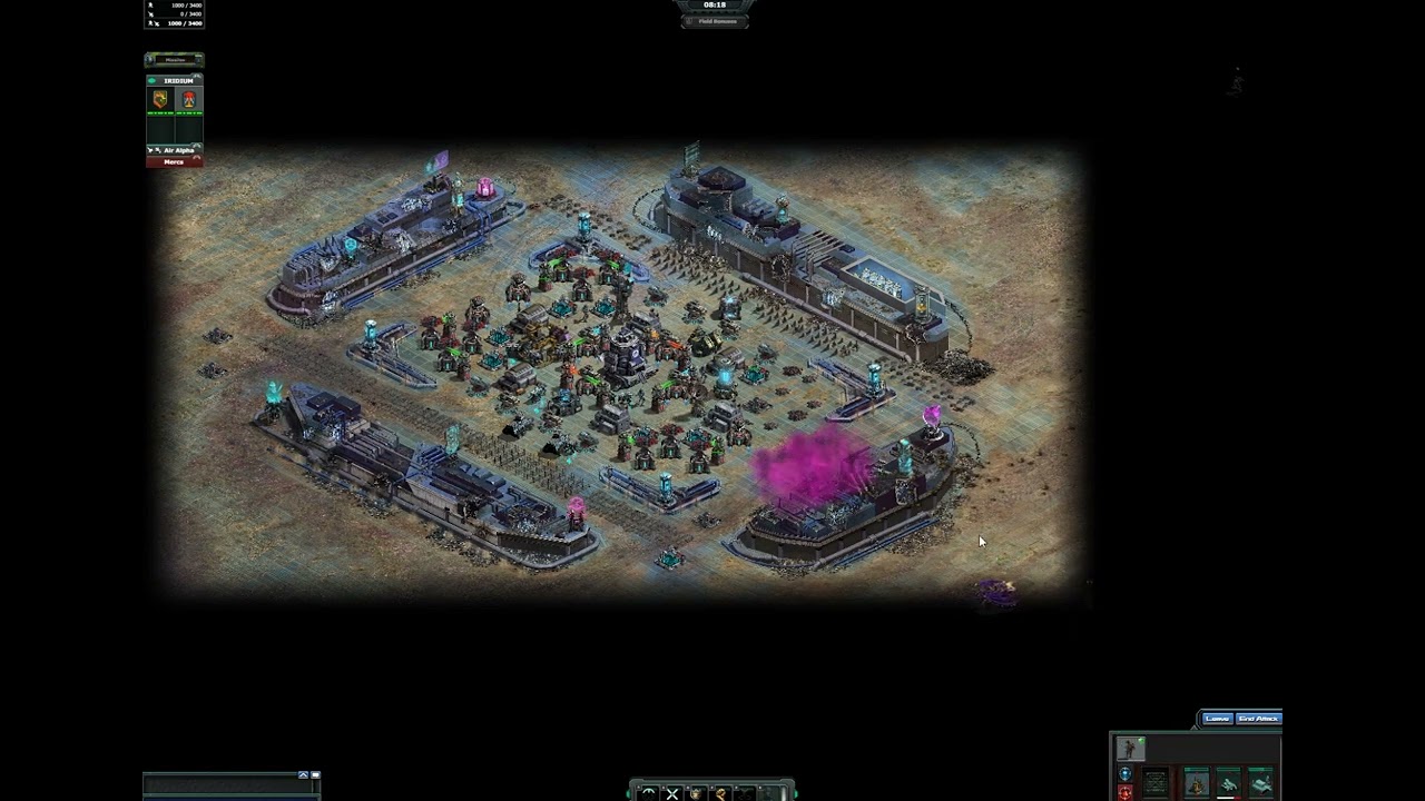 War Commander : IRIDIUM BASE 4 WITHOUT DAMAGE