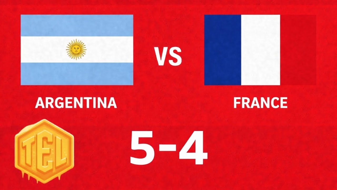 Argentina 5-4 France | Matchday 14 [TEL]