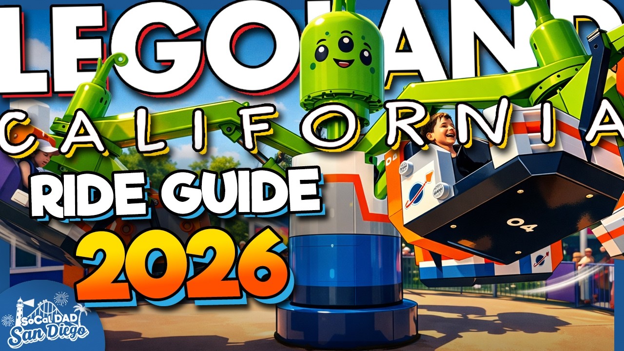 All 27 LEGOLAND California Rides 2026 | EVERYTHING You Need to Know