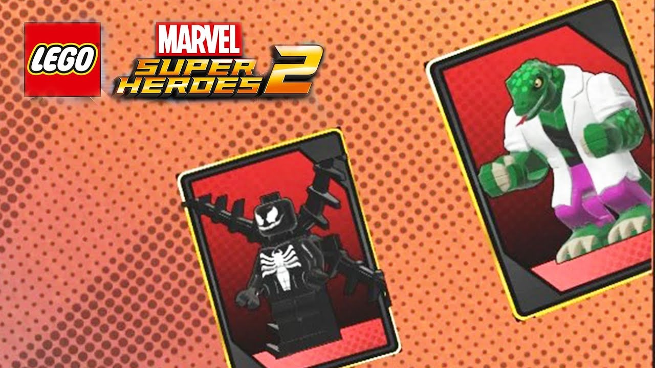 LEGO Marvel Superheroes 2 — Как открыть Ящерицу/Розовый кубик — Быстрая сборка