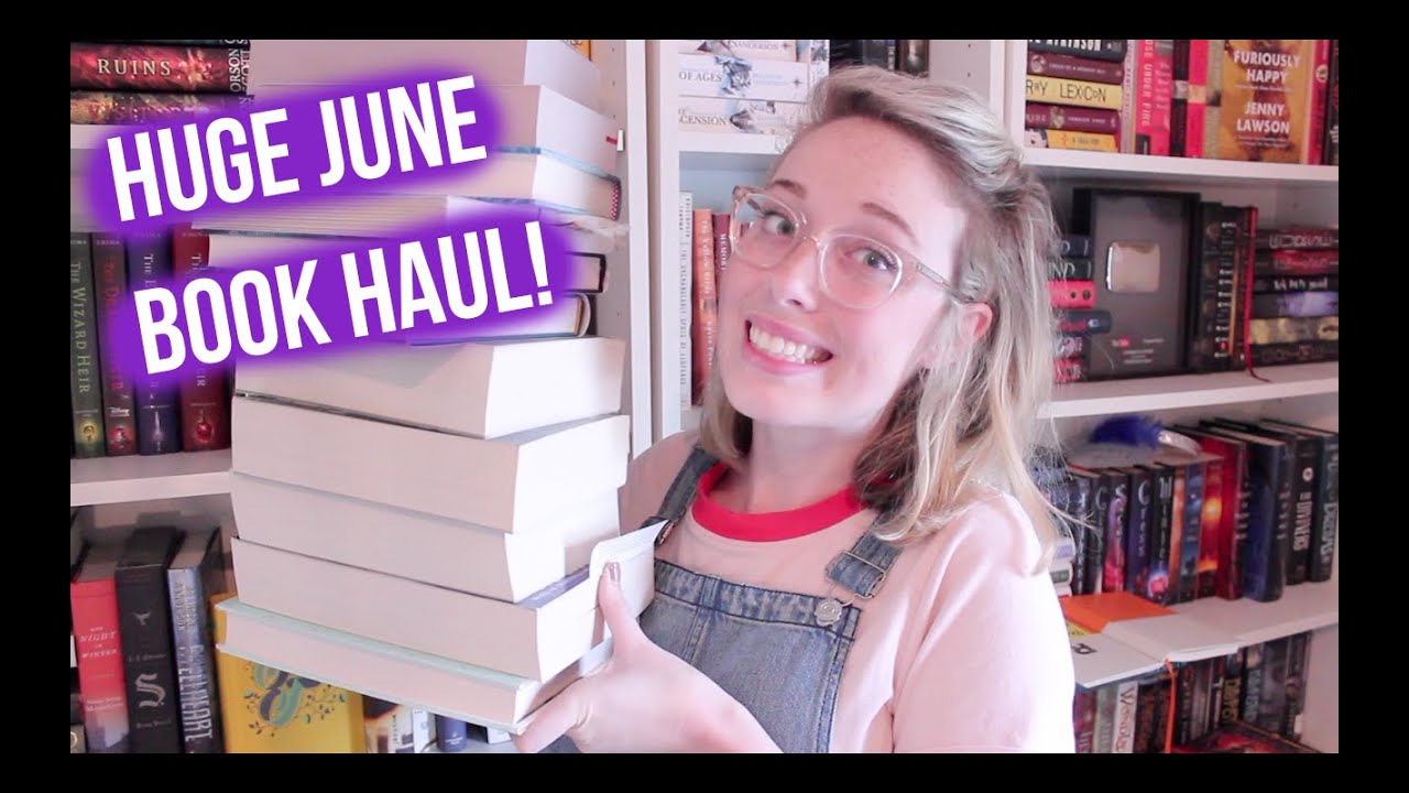 Huge June Book Haul!