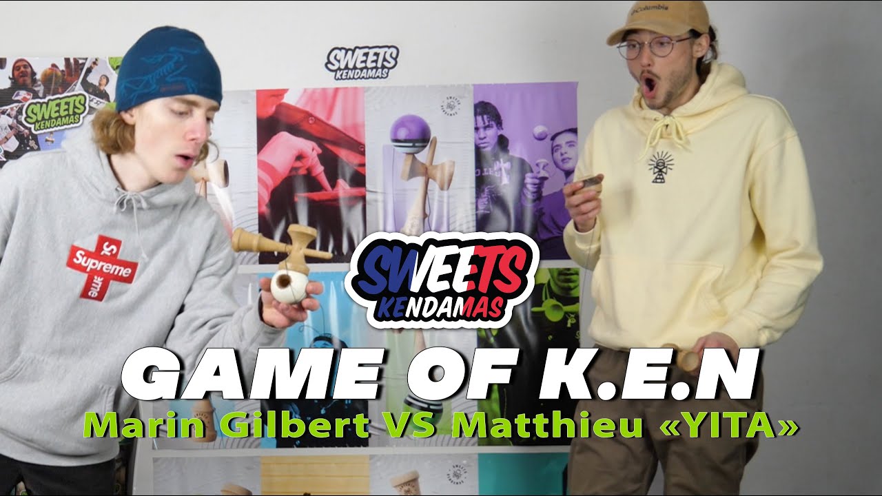 GAME OF K.E.N - Marin Gilbert VS Matthieu aka YITA (Pt.1) - Sweets Kendamas France
