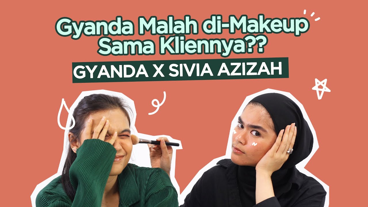 Gyanda Balik ke Youtube FD? Di Makeup-in Sivia Azizah? | FD Makeup Challenge