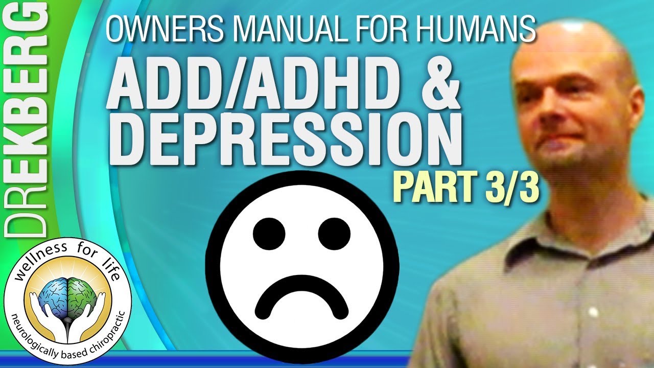 ADD, Depression & Chronic Pain, Etc, Etc  Pt6 3/3 User Manual 4 Humans