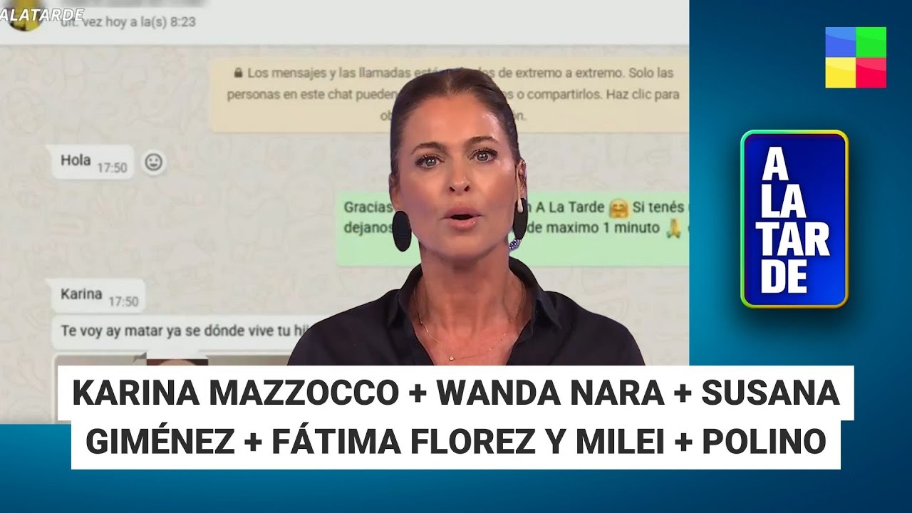 WANDA NARA + SUSANA GIMÉNEZ + FÁTIMA FLOREZ Y JAVIER MILEI #ALaTarde | Programa completo (27/01/26)