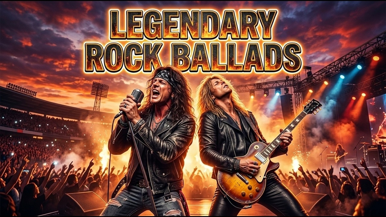 Rock Ballads That Hit the Heart 🎶 | Emotional Guitar Songs Playlist | BalladVerse