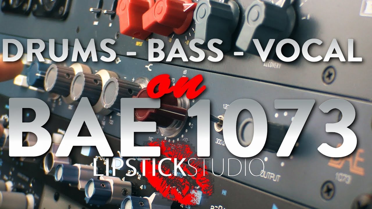 BAE 1073 | Eq su Drums Basso e Voce