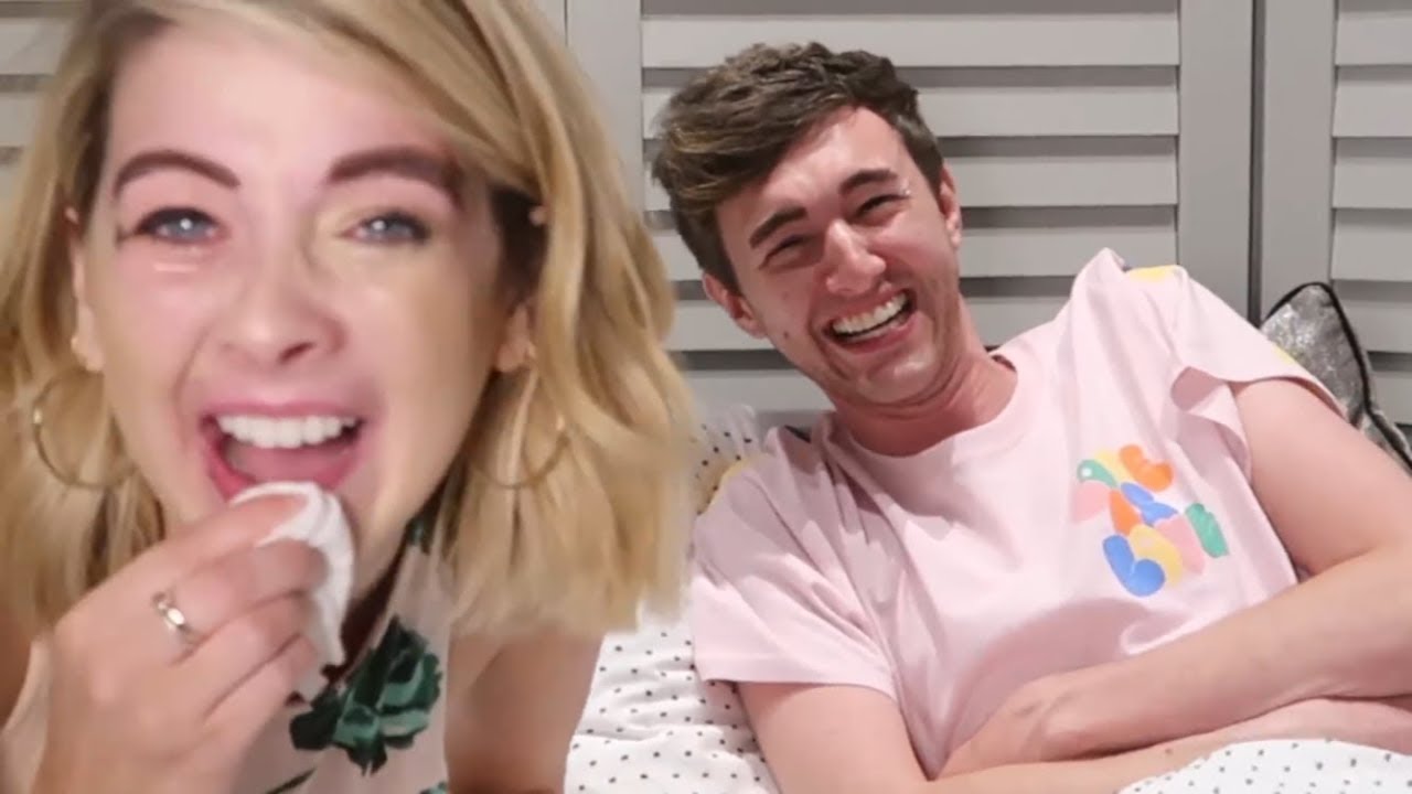 Zoe and Mark Try Not To Laugh Challenge 2