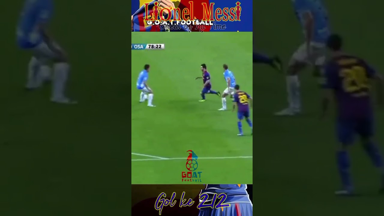 Gol Ke 212 Lionel Messi Vs CA Osasuna   (17/09/2011) 