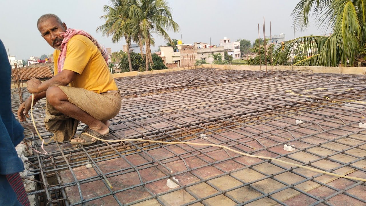 छत में कौन सा सरिया लगाना है? | Different between One way and Two way slab kk7blog