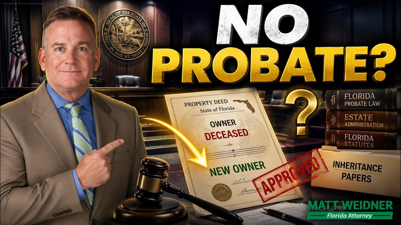 (Probate Hack) Can You Transfer Property in Florida Without Probate?