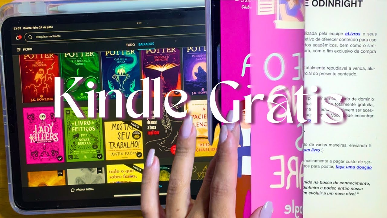 Como ter QUALQUER livro no Kindle de Graça! Não precisa comprar nem o Próprio Kindle!