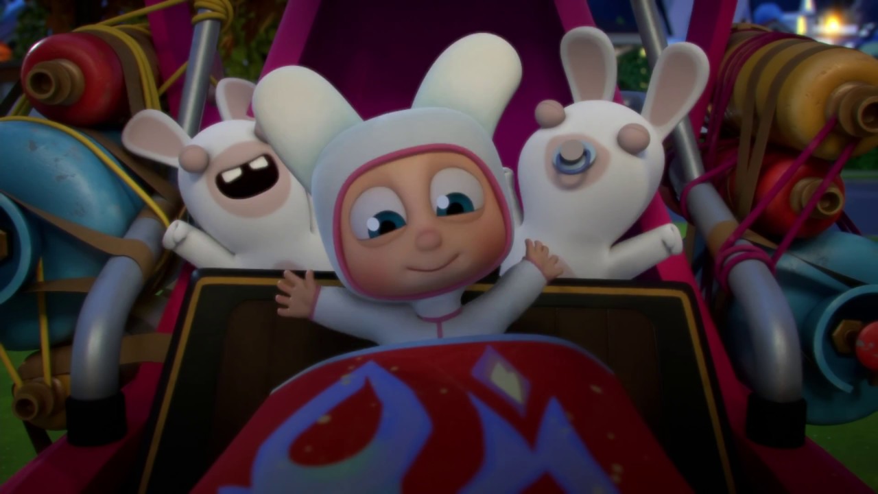 Les Lapins Crétins Invasion - Baby-sitting crétin (S2E24)