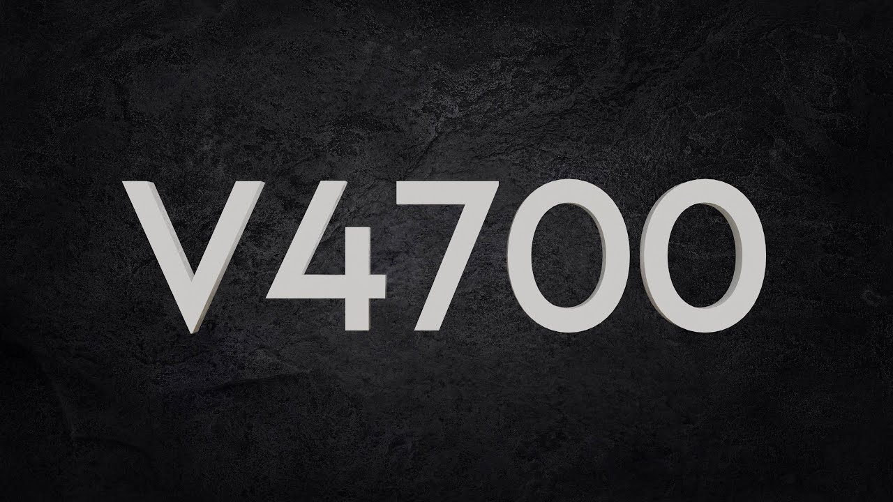 Unveiling our new V4700