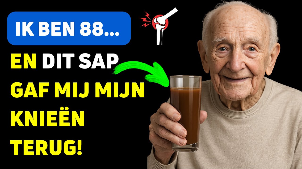 Senioren : 1 ochtenddrank om GEWRICHTSONTSTEKING SNEL te stoppen!